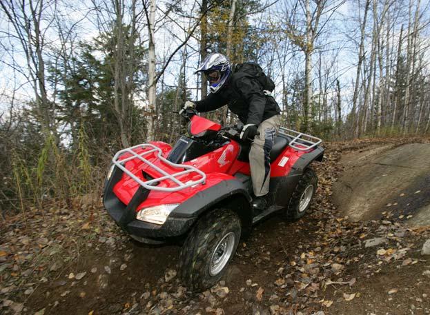 Квадроцикл TRX 500 4х4 - очередной технологический шедевр от Honda (Хонда)